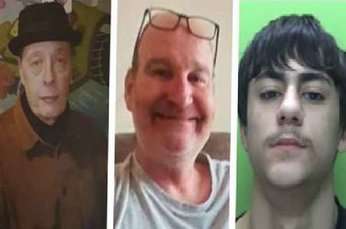 Three missing people police are searching for including man last seen in Hucknall