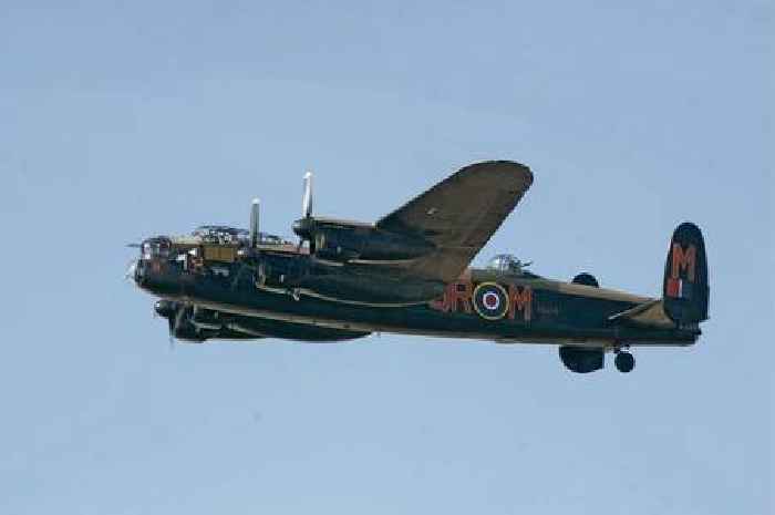 Lancaster Bomber to fly over North Staffordshire today - exact time and route