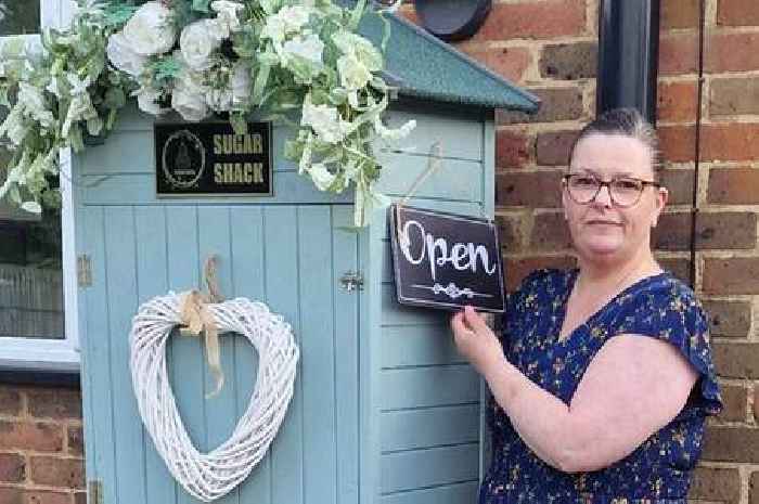 Mum of two sets up 'help yourself' bakery shack taking Surrey town by storm