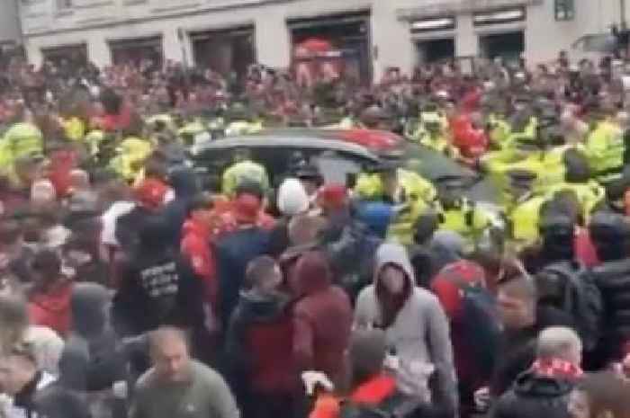 Liverpool incident horrific aftermath as car drives through crowd of  fans celebrating title win
