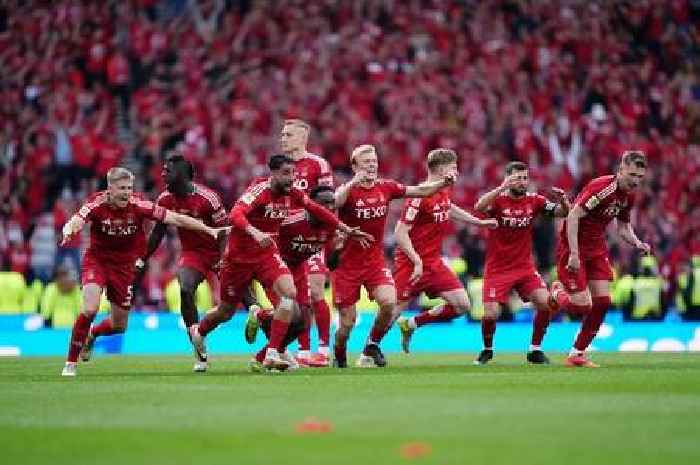 The unseen moment 2 tear soaked Aberdeen legends made a beeline for each other during Hampden bedlam