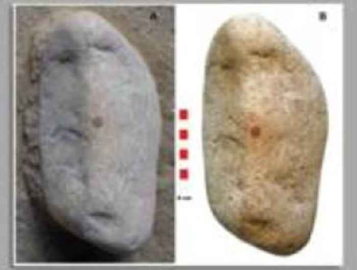 Ancient human fingerprint suggests Neanderthals made art