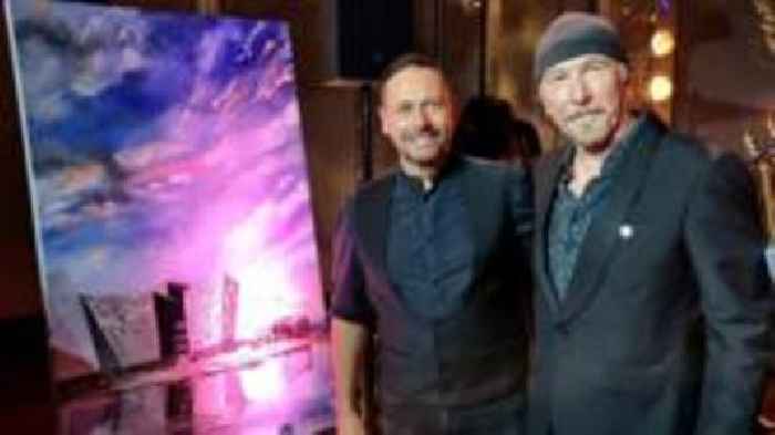 Artist's pride as U2's the Edge buys Titanic artwork