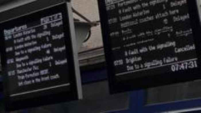 Signalling failure causes delays