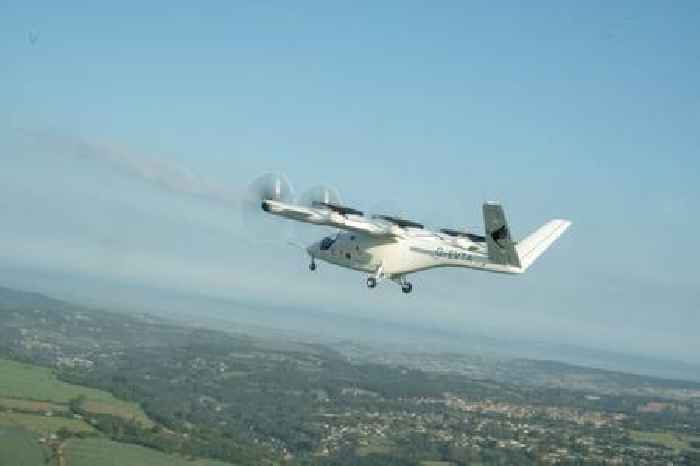 Vertical Aerospace: Flying e-taxi firm makes history with cross-country flight