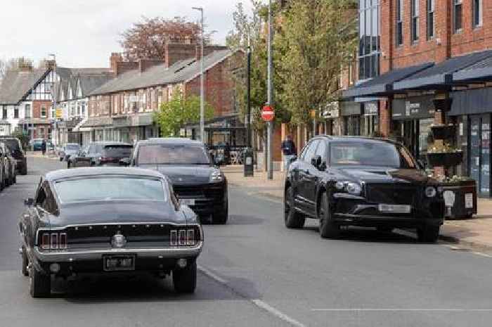 The glitzy town with a high street dripping in bling, supercars and celebrities