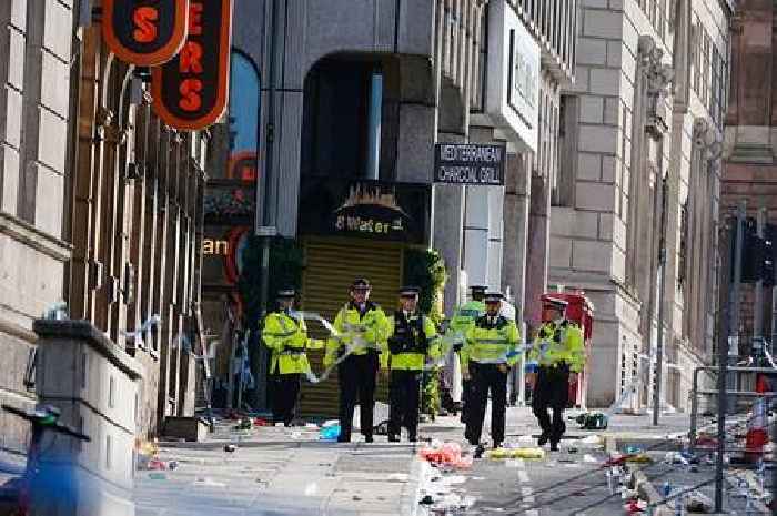 Man arrested on suspicion of attempted murder and drug driving after 65 injured in Liverpool