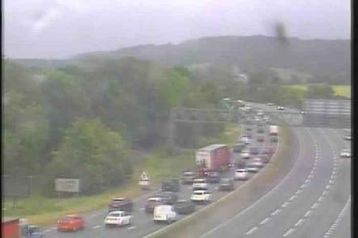 Live: M5 and A38 rush hour chaos after crash near Exeter