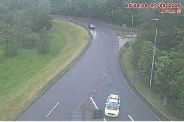 Live updates as M4 eastbound stretch from Pont Abraham roundabout is shut completely by crash