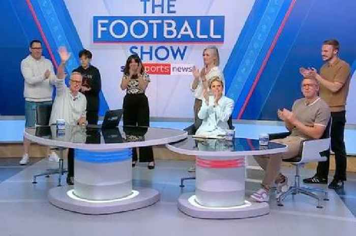 Iconic Sky Sports News presenter given farewell after being axed after 27 years on air