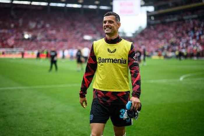 Former Arsenal midfielder Granit Xhaka causes stir with public transfer return wish