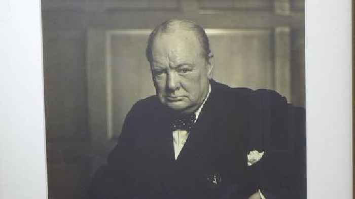 Man who stole iconic portrait of Winston Churchill from hotel is jailed