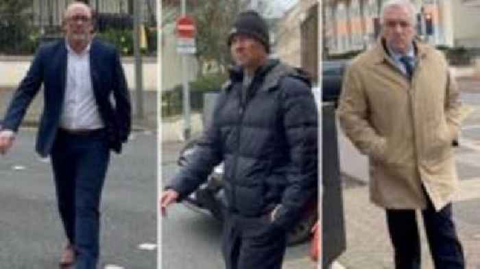 Men plead not guilty over explosion that killed 10