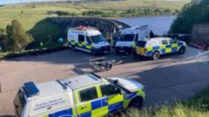 Reservoir search after reports girl fell in water