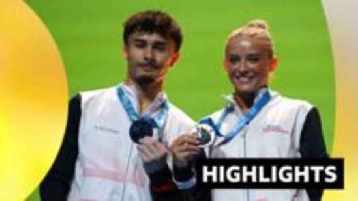 Evans helps GB win silver in Euro gymnastics mixed team event