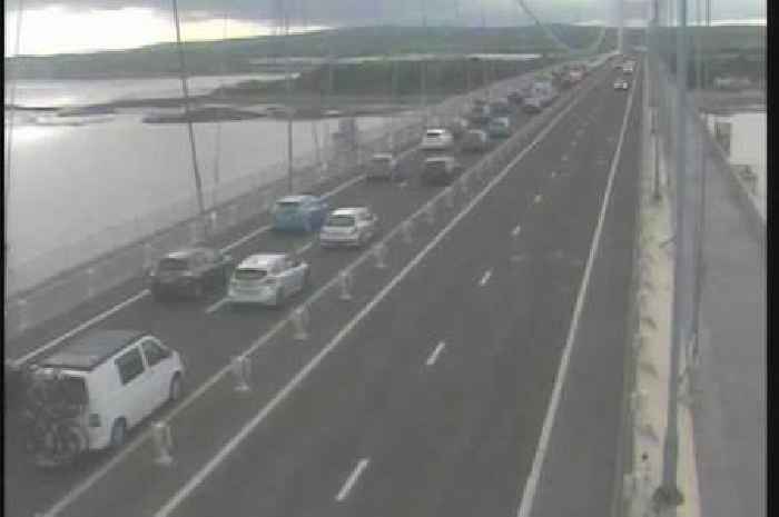 Live: M48 Severn Bridge rush hour chaos after crash