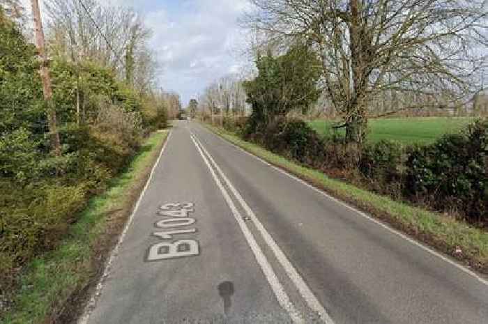Van 'flipped over' on Cambridgeshire road with driver taken to hospital