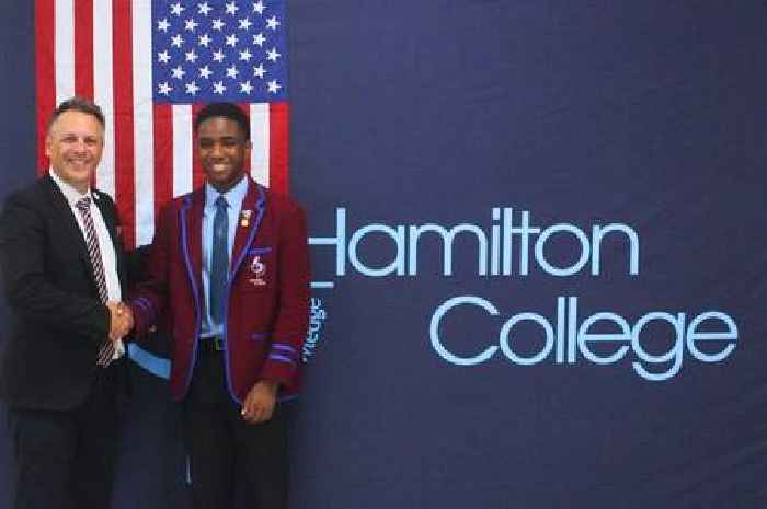 Hamilton College’s Ben set to live the American dream at Columbia University