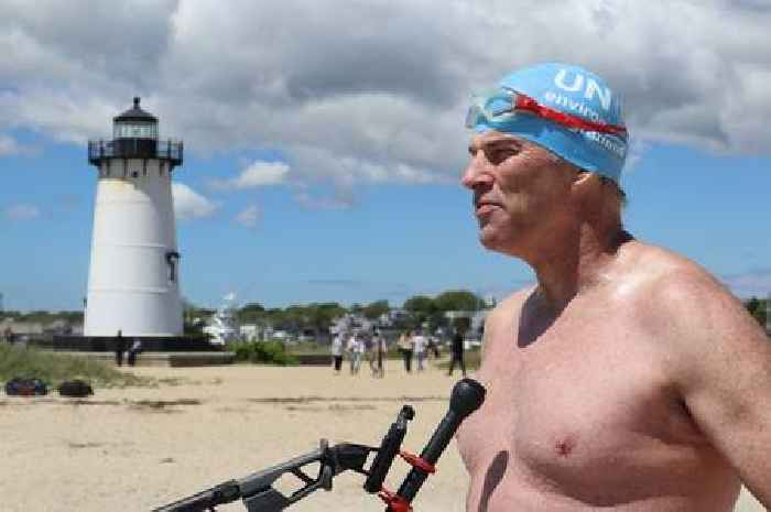 'Jaws' ocean swimmer Lewis Pugh backs Monica Lennon's ecocide law for Scotland