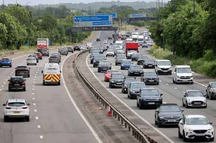 M4 closure live updates as crash forces emergency repairs