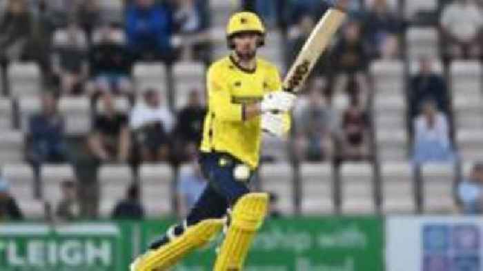 'It's good to be back' - Vince on Hampshire return