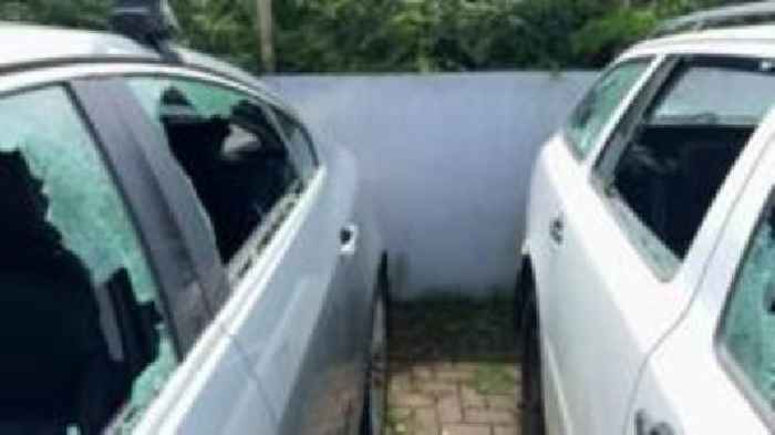 Garage boss distraught after vehicles vandalised