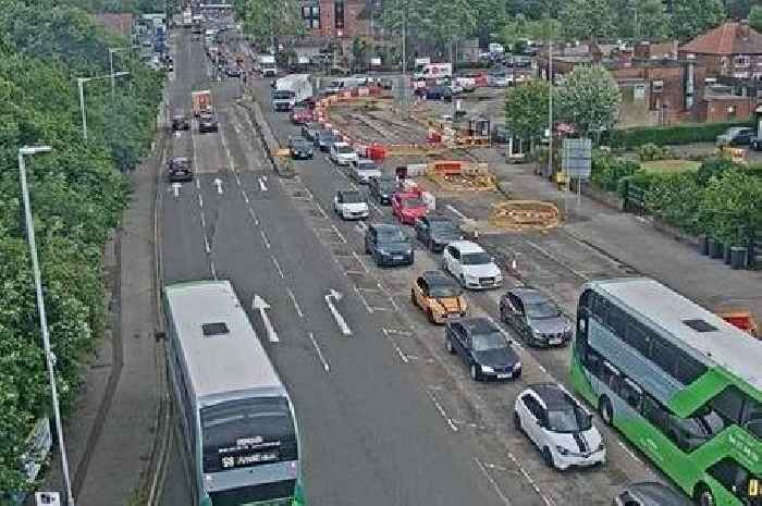 Nottingham Valley Road crash live updates as major route 'blocked completely'