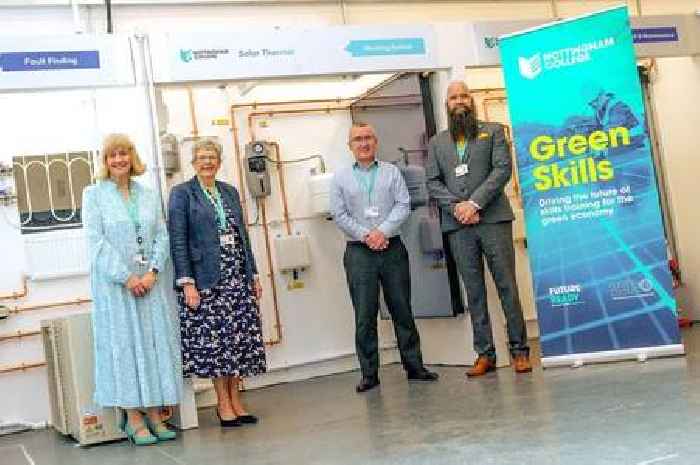 The new £250,000 Nottingham College centre that provides a 'unique learning environment'