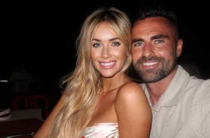 Laura Anderson and Clark Robertson share loved-up snaps on first holiday together