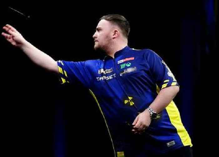 Luke Littler dodges flying object and hit by foam finger before surge to Final