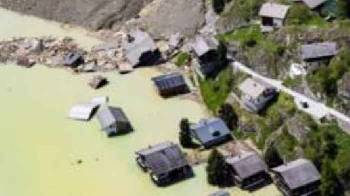 Idyllic Swiss village stood for centuries - until a roaring glacier wiped it out