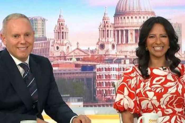 Good Morning Britain presenters halt show to congratulate co-star on huge achievement