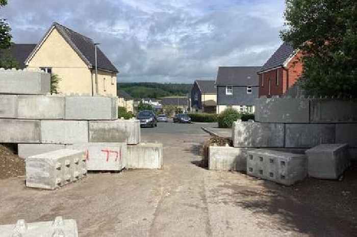 Devon's monstrous 'Berlin Wall' smashed through by mystery vigilante