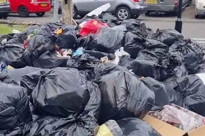 'Unacceptable' fly-tipping dumped just one mile from council tip