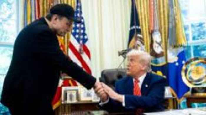 In Oval Office farewell, Trump says Elon Musk is 'not really leaving'