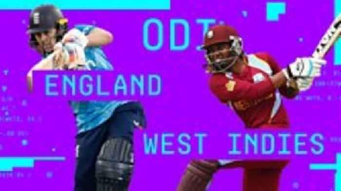 Watch: England v West Indies - first ODI highlights