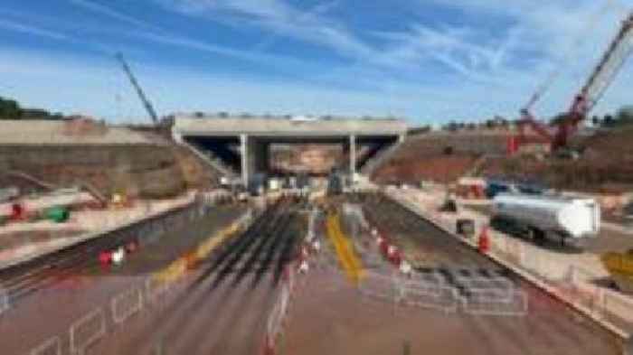 Kenilworth: HS2 works closes link road with Coventry