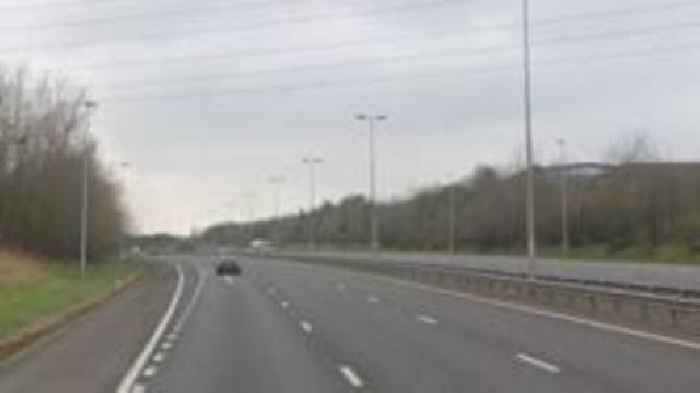 Motorcyclist dies in crash on M6 toll motorway