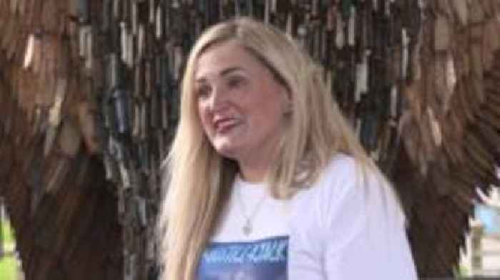 Teen stab victim's family welcomes statue arrival