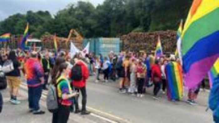 Police hate crime probe after Arran Pride flags removed