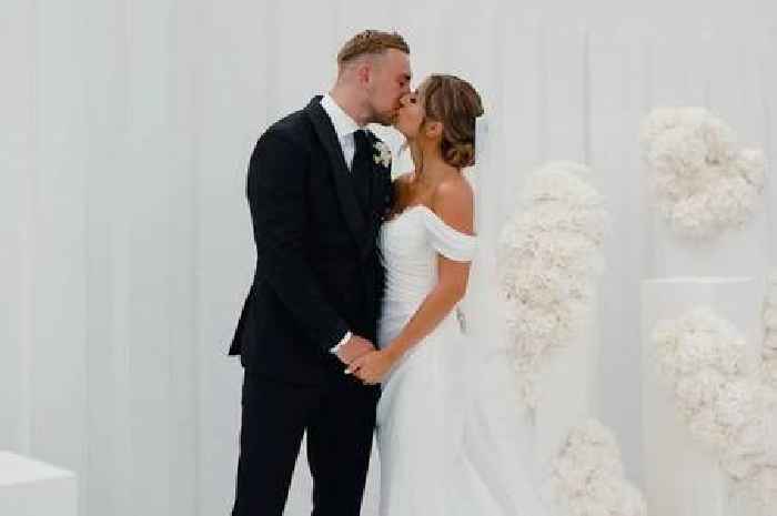 Dani Dyer's two-word comment after she ties the knot with Jarrod Bowen