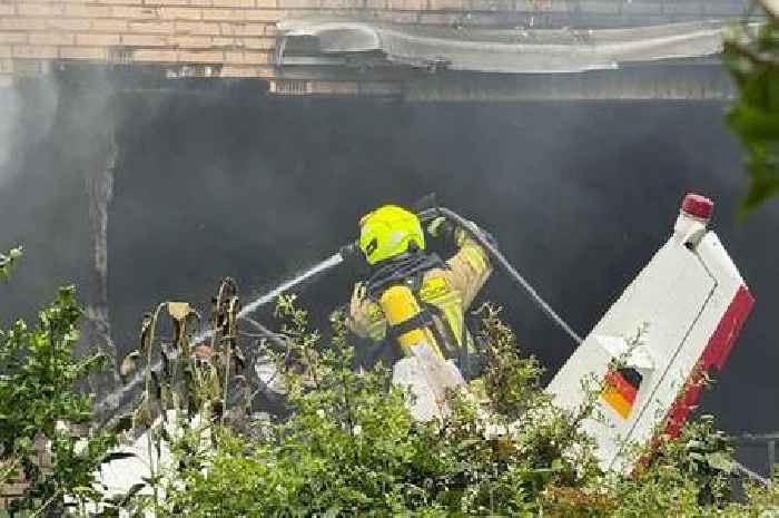 Korschenbroich plane crash: Multiple casualties as jet smashes into home