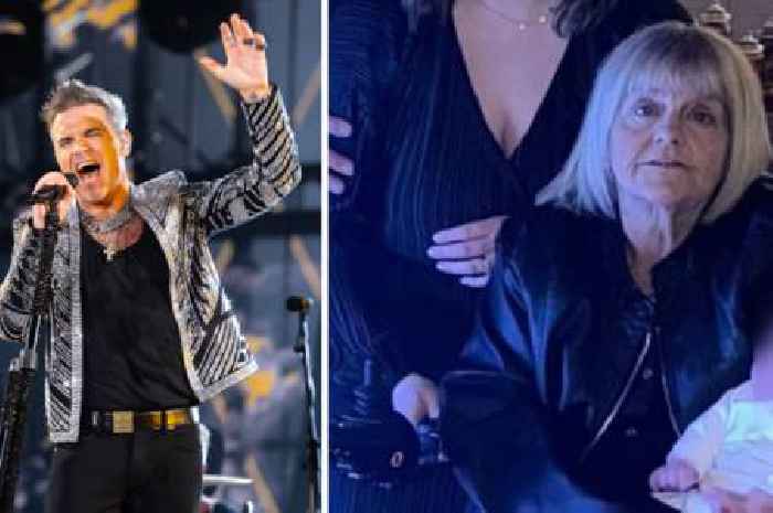 Scots gran almost missed out on Robbie Williams gig after leg amputation