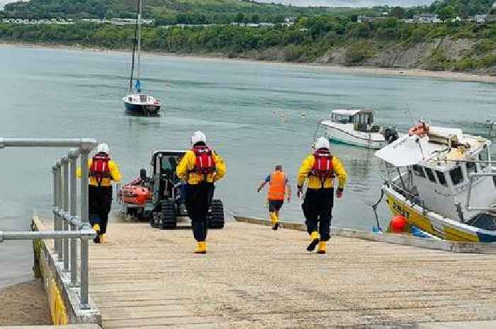 Crews rush to save sailor in distress in 'busy' week of incidents
