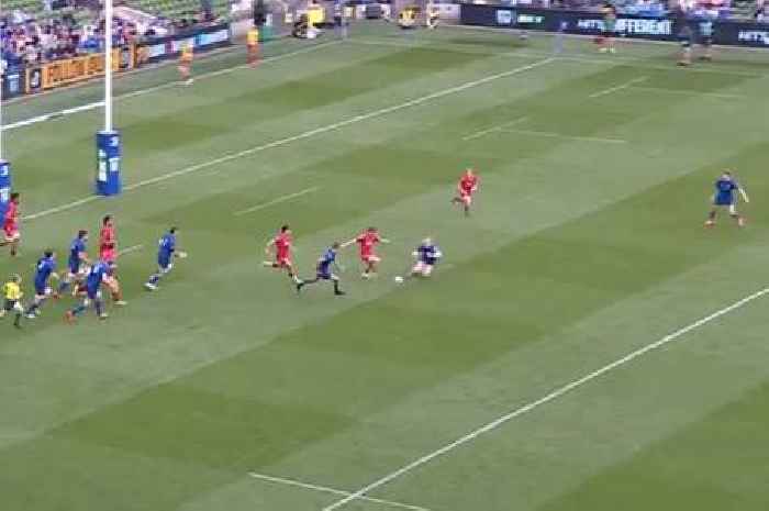 Wales stars combine for superb length-of-field try as match on knife-edge