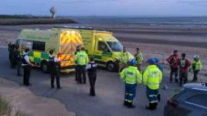 'Intoxicated' woman rescued from beach mud