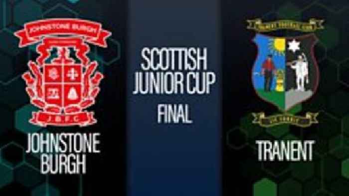 Watch: Scottish Junior Cup final – Johnstone Burgh v Tranent