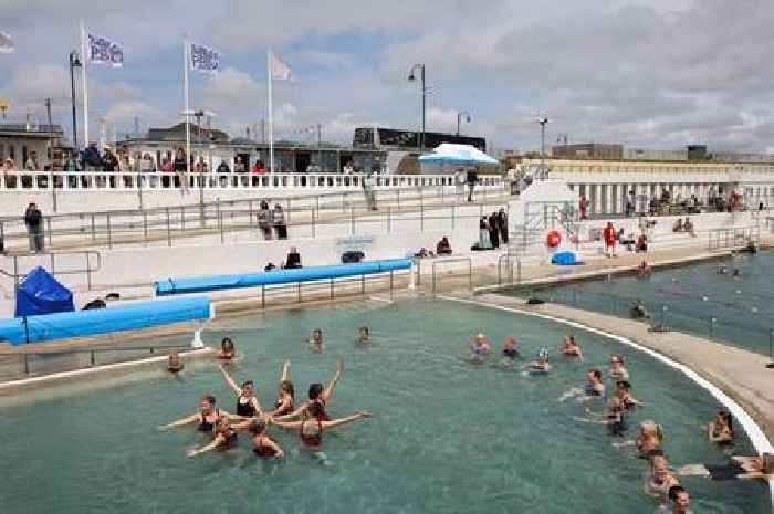 Mermaids make a splash celebrating 90 years of Jubilee pool
