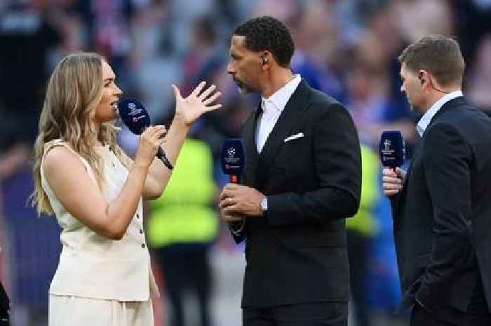 Laura Woods screams 'F****** hell Rio!' as presenter chins Ferdinand for hilarious TV gaffe