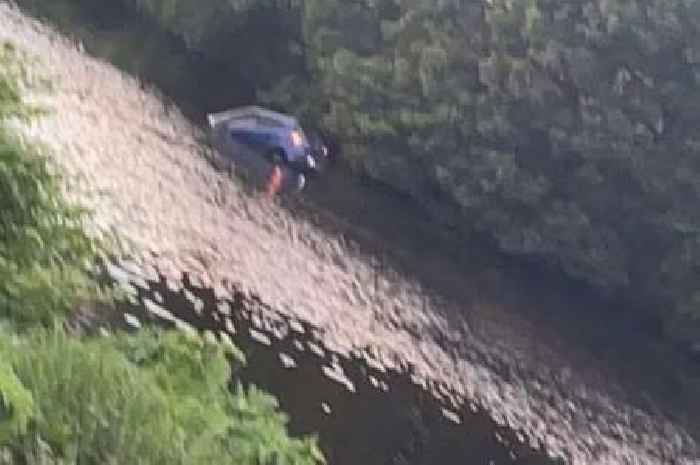 Teen arrested and charged after car found in River Clyde after 'failing to stop'